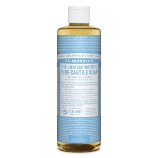 Jabón de Castilla Líquido Bebés-Neutro Dr. Bronner´s - 473 ml.