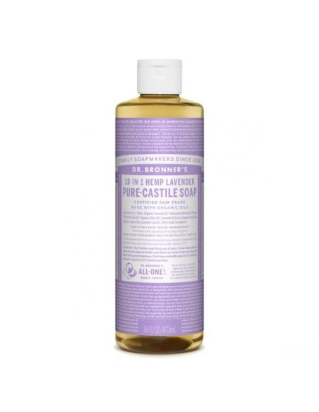 Jabón de Castilla Líquido de Lavanda Dr. Bronner´s - 473 ml.