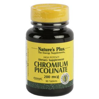 Picolinato de Cromo Nature's Plus - 90 comprimidos