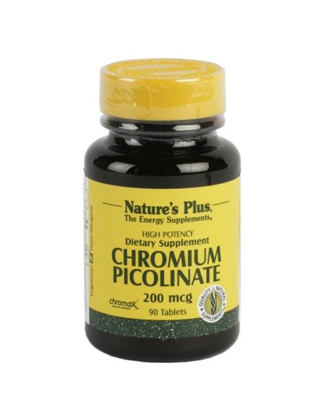 Picolinato de Cromo Nature's Plus - 90 comprimidos