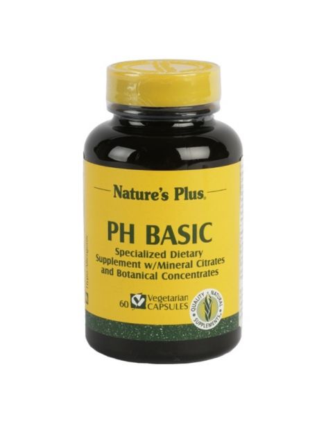 PH Basic Nature's Plus - 60 cápsulas