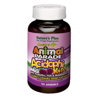Animal Parade AcidophiKidz Nature's Plus - 90 comprimidos