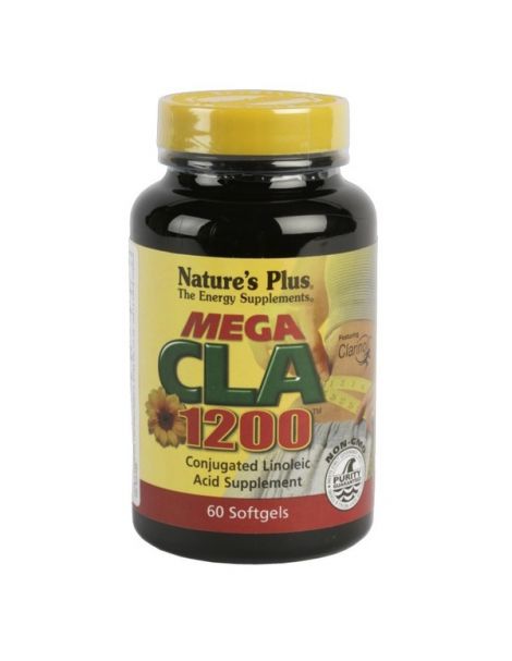 Mega CLA 1200 mg. Nature's Plus - 60 perlas