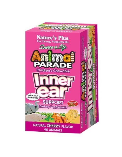 Animal Parade Inner Ear Nature's Plus - 90 comprimidos