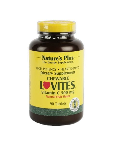 Lovites 500 mg. Nature's Plus - 90 comprimidos Lovites 500 mg. Nature's Plus - 90 comprimidos