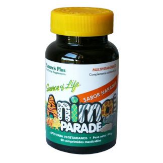 Animal Parade Multivitamínico Naranja Nature's Plus - 60 comprimidos