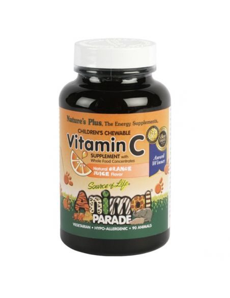 Animal Parade Vitamina C Nature's Plus - 90 comprimidos