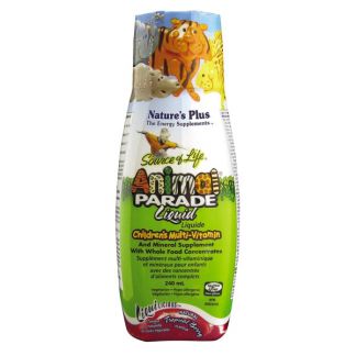 Liquilicious Animal Parade Líquido Multivitamínico Nature's Plus - 240 ml.