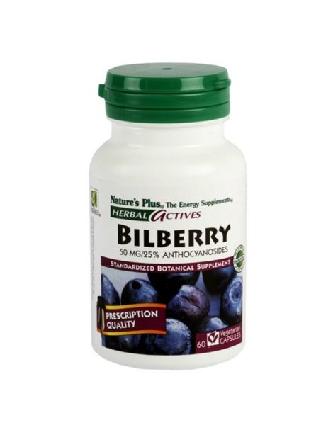 Arándano Azul (Bilberry) Nature's Plus - 30 comprimidos