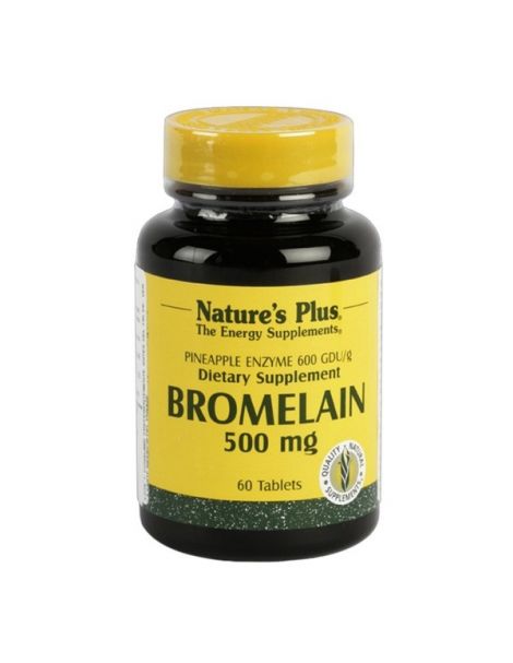 Bromelaína 500 mg. Nature's Plus - 60 comprimidos
