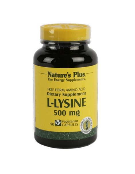 L-Lisina 500 mg. Nature's Plus - 90 cápsulas