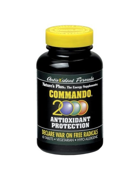 Commando 2000 Nature's Plus - 60 comprimidos