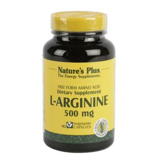 L-Arginina 500 mg. Nature's Plus - 90 cápsulas