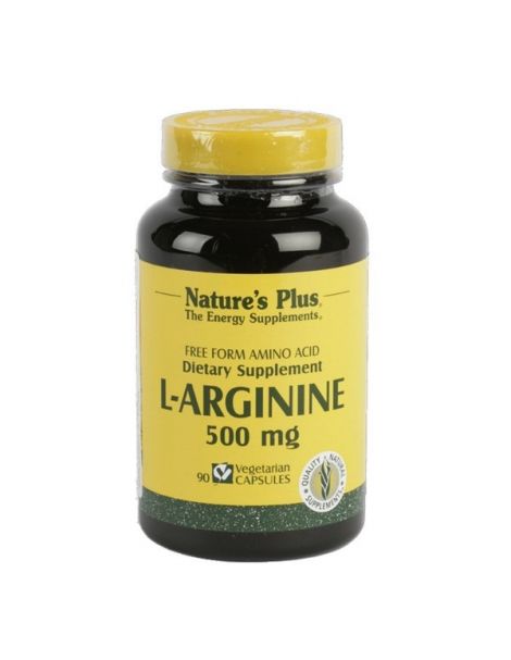 L-Arginina 500 mg. Nature's Plus - 90 cápsulas