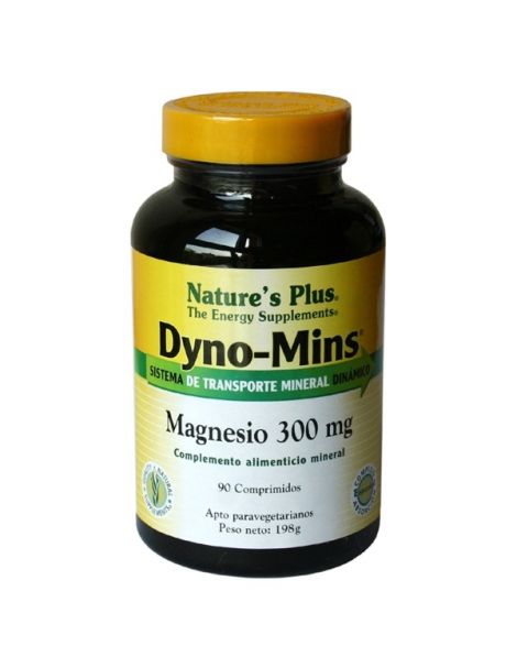 Dyno-Mins Magnesio Nature's Plus - 90 comprimidos