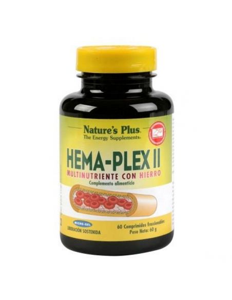 Hema-Plex II Nature's Plus - 60 comprimidos