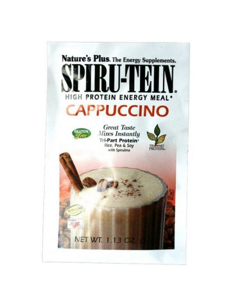 Spiru-Tein Cappuccino Nature's Plus - 32 gramos