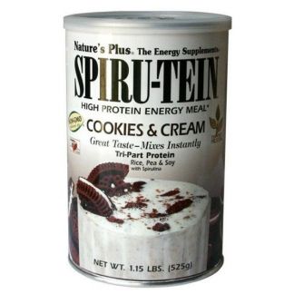 Spiru-Tein Cookies & Cream Nature's Plus - 525 gramos