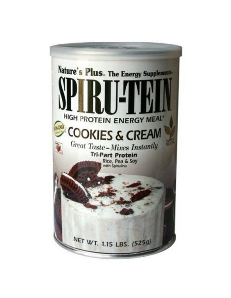 Spiru-Tein Cookies & Cream Nature's Plus - 525 gramos