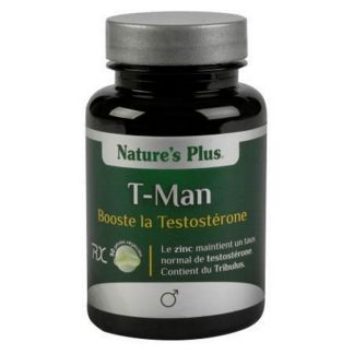 T-Man Nature's Plus - 30 cápsulas