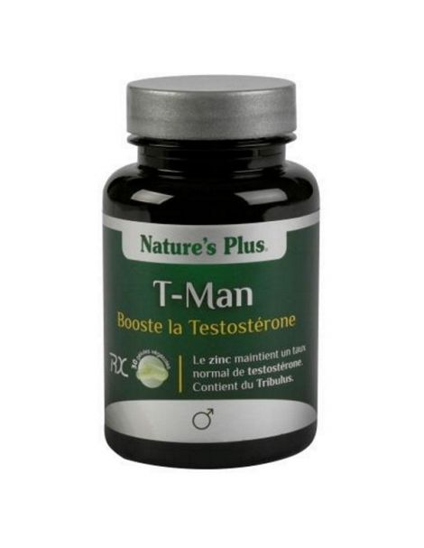 T-Man Nature's Plus - 30 cápsulas