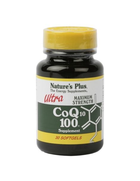 Ultra CoQ10 100 mg Nature's Plus - 30 perlas