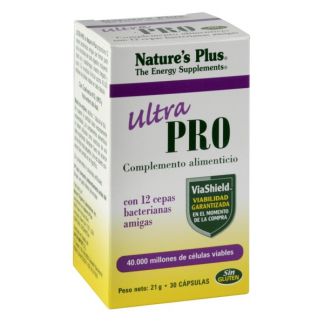 Ultra Pro (Probiótico) Nature's Plus - 30 cápsulas