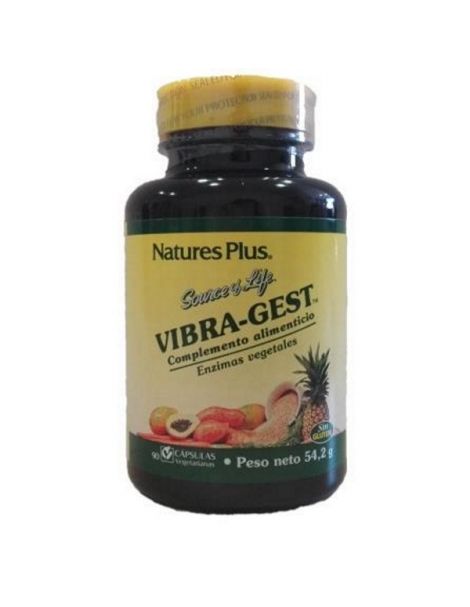 Vibra-Gest Nature's Plus - 180 cápsulas