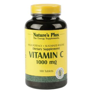 Vitamina C 1000 mg Nature's Plus - 180 comprimidos