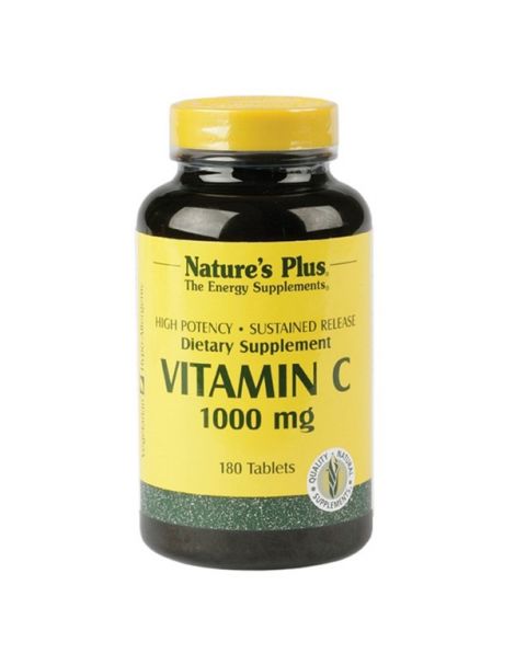 Vitamina C 1000 mg Nature's Plus - 180 comprimidos