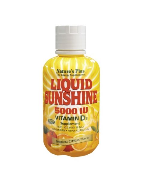 Vitamina D3 Liquid Sunshine Nature's Plus - 473,18 ml.
