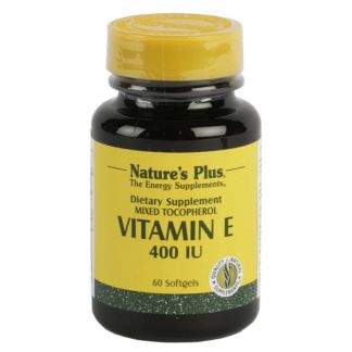 Vitamina E 400 UI Nature's Plus - 60 perlas