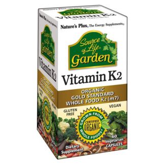 Vitamina K2 Garden Nature's Plus - 60 cápsulas