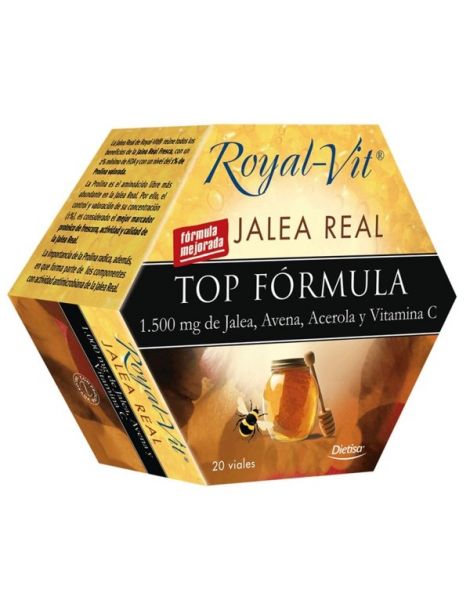 Jalea Real Top Fórmula Dietisa - 20 viales