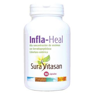 InflaHeal (Enzimas Proteolíticas) Sura Vitasan - 90 cápsulas