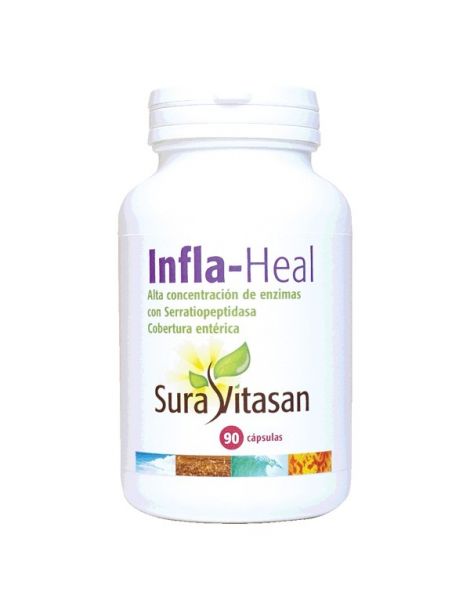 InflaHeal (Enzimas Proteolíticas) Sura Vitasan - 90 cápsulas