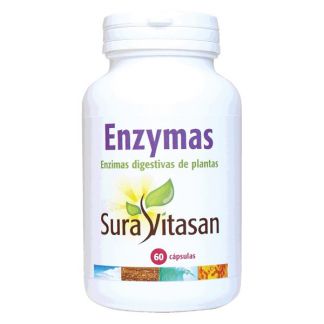 Enzymas Vegetales Sura Vitasan - 60 cápsulas