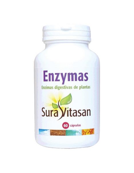 Enzymas Vegetales Sura Vitasan - 60 cápsulas