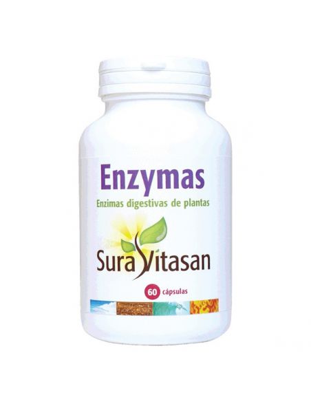 Enzymas Vegetales Sura Vitasan - 60 cápsulas
