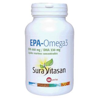 EPA-Omega 3 1414 mg. Sura Vitasan - 60 perlas