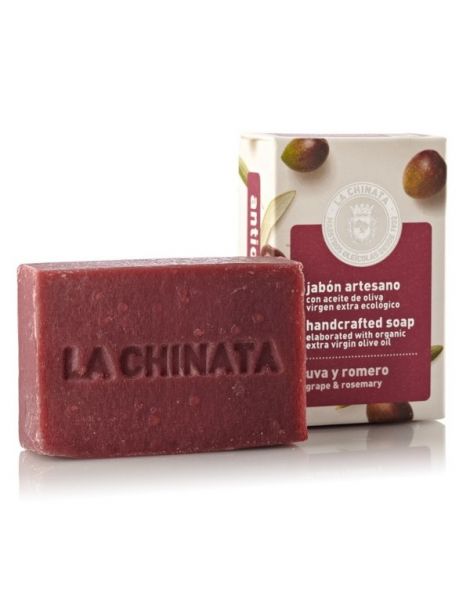 Jabón Artesano Antioxidante de Uva y Romero Natural Edition La Chinata - 100 gramos