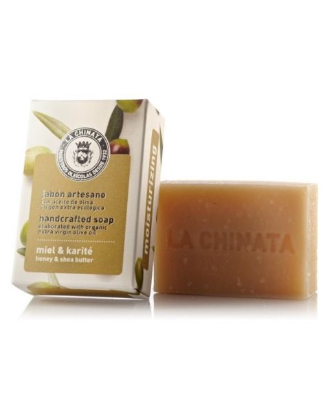 Jabón Artesano Hidratante de Miel y Karité Natural Edition La Chinata - 100 gramos