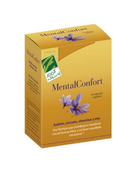 MentalConfort Cien por Cien Natural - 60 cápsulas