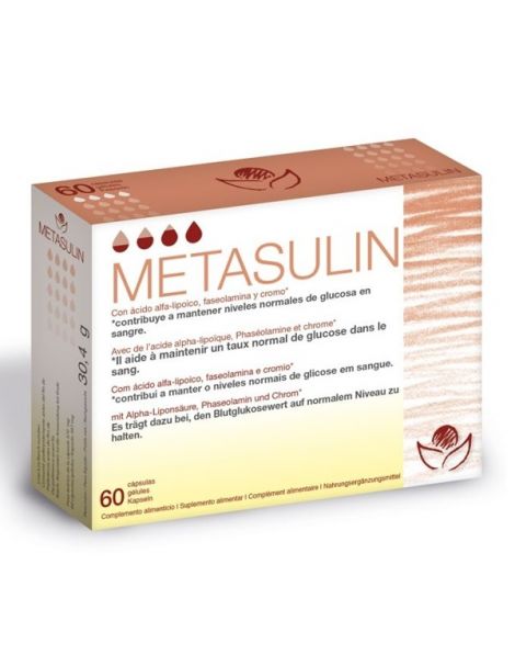 Metasulin Bioserum - 60 cápsulas