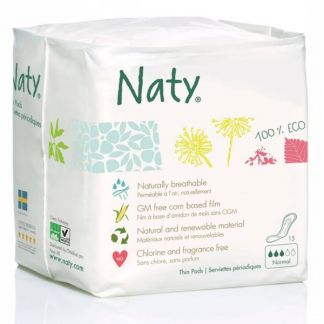 Compresa Normal Naty - 15 unidades