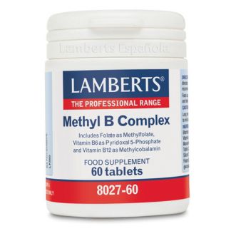 Methyl B Complex Lamberts - 60 comprimidos