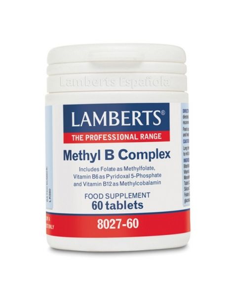 Methyl B Complex Lamberts - 60 comprimidos