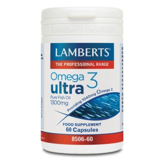 Omega 3 Ultra 1300 mg. Lamberts - 60 perlas