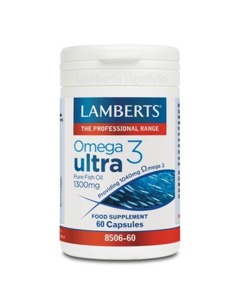 Omega 3 Ultra 1300 mg. Lamberts - 60 perlas