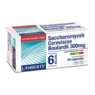 Saccharomyces Cerevisiae Boulardii Lamberts - 30 cápsulas